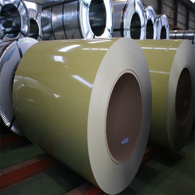 SUS DC52D Prepainted гальванизированная стальная катушка PPGI горячий - окунутый цвет покрыл ширину 4mm 1219mm