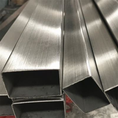 Трубы квадрата нержавеющей стали 316L ASME и прямоугольные трубки