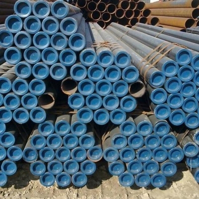 ASTM EN JIS Горячая прокат широко используется бесшовные трубы из углеродистой стали с крышкой