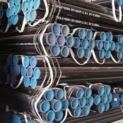 ASTM EN JIS Горячая прокат широко используется бесшовные трубы из углеродистой стали с крышкой