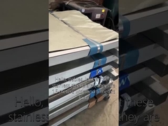 Порядочное складирование пластин из нержавеющей стали